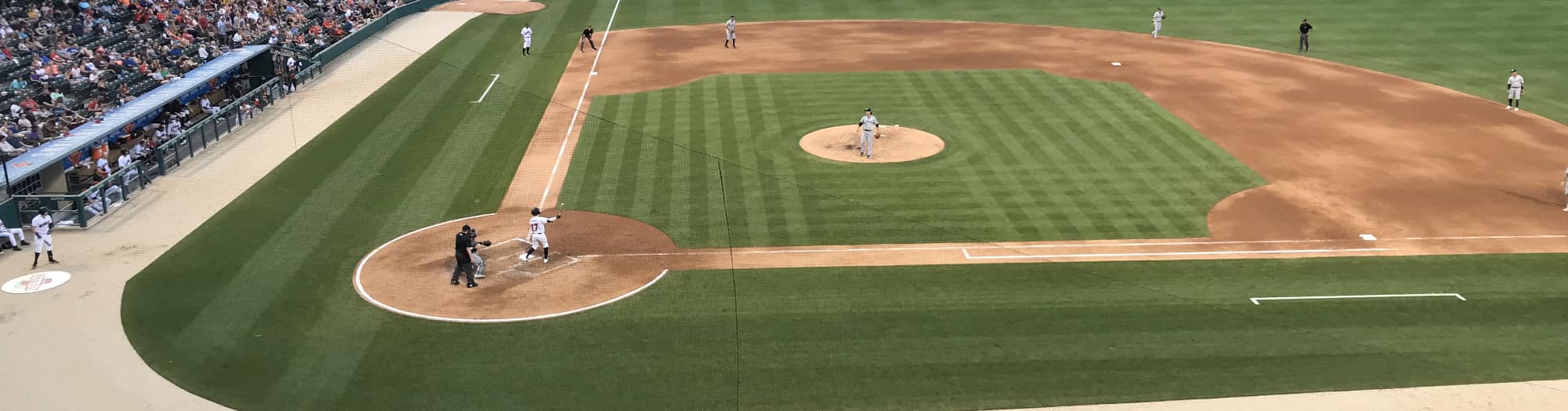 green baseball field Riverside